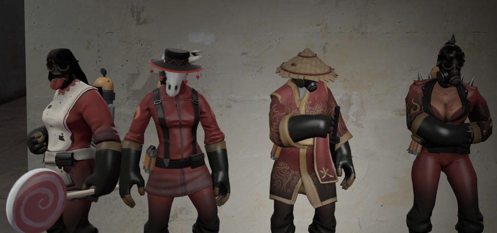 Fem Pyro Model The new Fempyro Model by LightningDash14 on DeviantArt