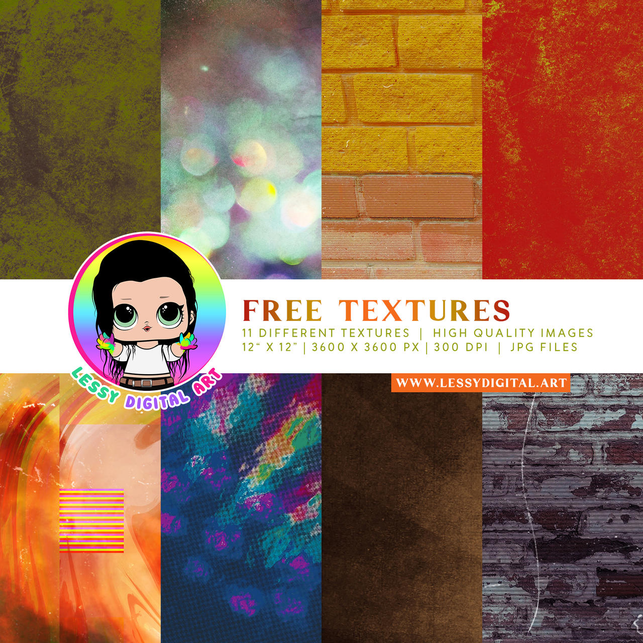 Free Random Textures by lessydigitalart on DeviantArt