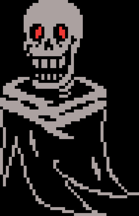 Dustbelief Papyrus and Dusttale sans by PicnicKingdom