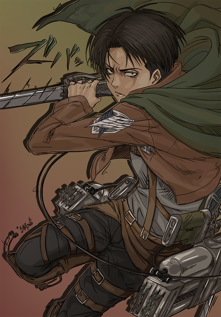 Attack On Titan Levi Ackerman By Syrowart On Deviantart Attack On Titan Levi Ackerman By Syrowart On Deviantart