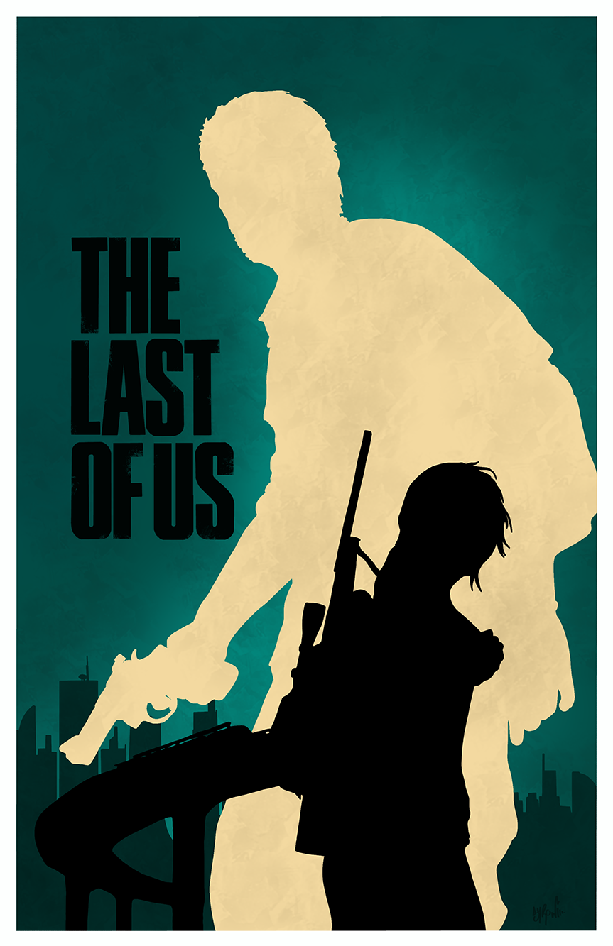 The last of us - Joel and Ellie, there is no light by SyrowArt on