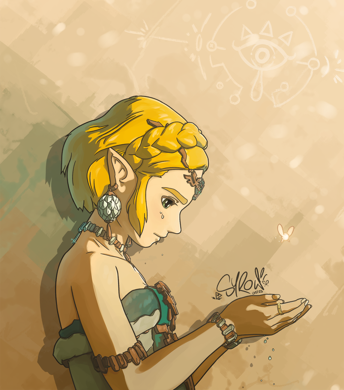 Tears of the Kingdom Princess Zelda by SyrowArt on DeviantArt