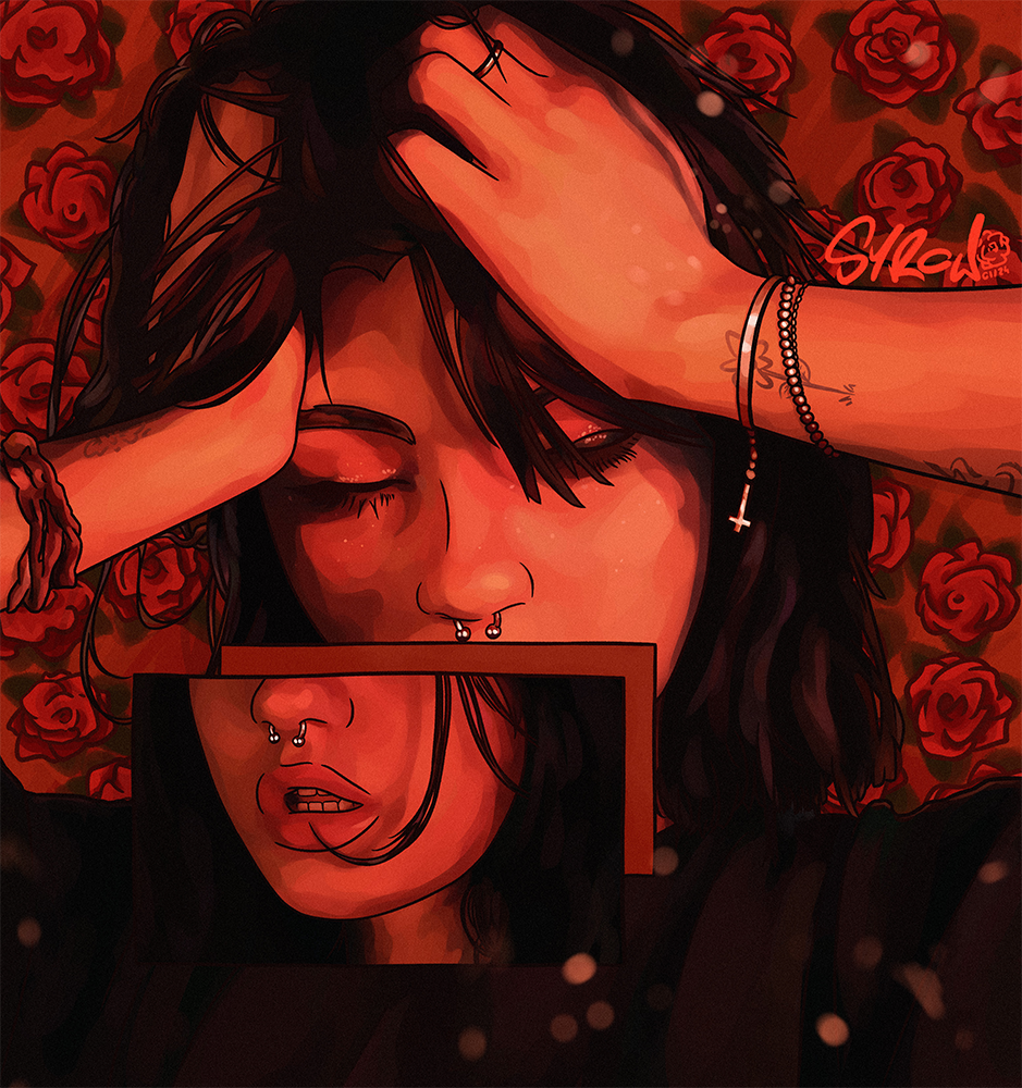 Red flowers