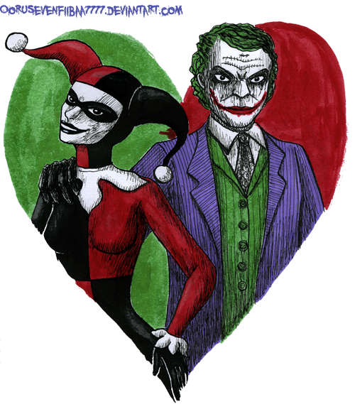 Harley Quinn and Joker by OorusevenFiibaa7777 on DeviantArt