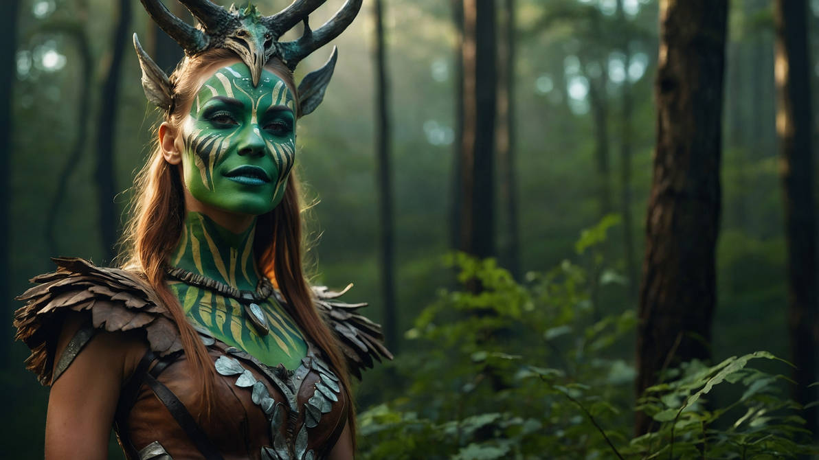 Dryad Riot a proud dryad by Adaminth99 on DeviantArt