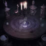 Wiccan Witchcraf Magical Table 4k Background