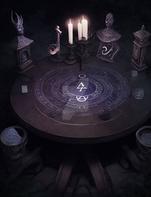 Witches Work Table Witch Table by BRDencklau on DeviantArt