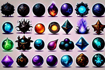 Magical Fantasy Balls 005 by AiWitchCrafts on DeviantArt