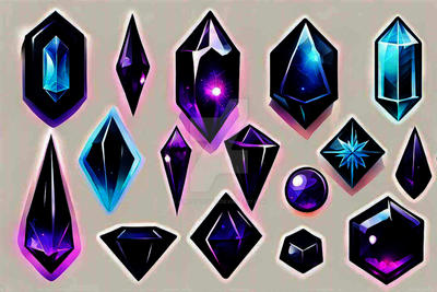 Magic Stones Deviantart Magical GemStones Set 003 by AiWitchCrafts on DeviantArt
