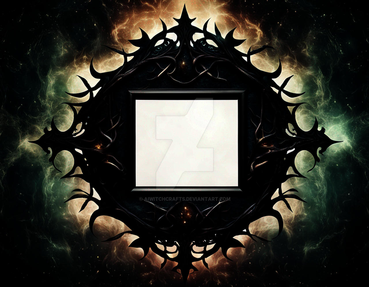 Fantasy Frame Deviantart 7k Dark Fantasy Frame Premade Background 002 by AiWitchCrafts on DeviantArt