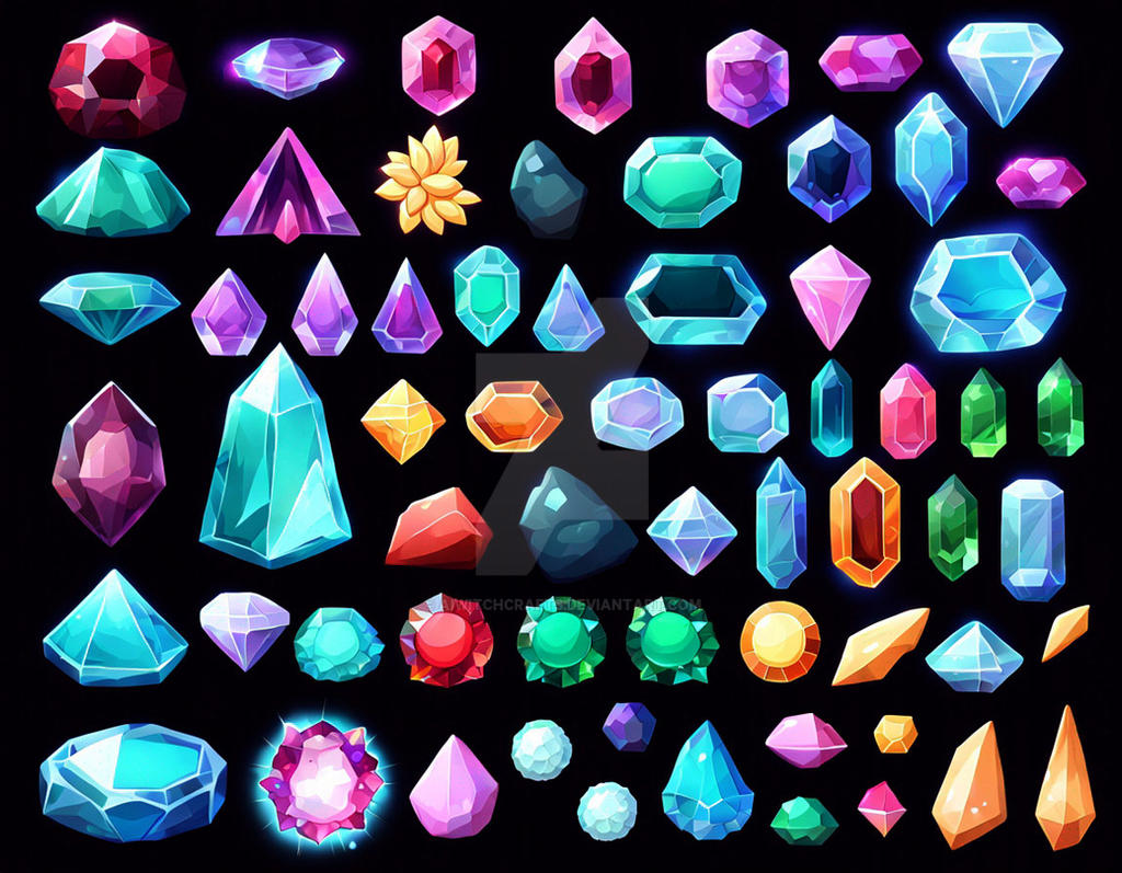 Fanatsy Gems Fantasy Magic Gems 004 by AiWitchCrafts on DeviantArt