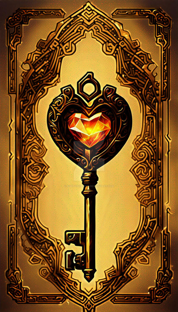 Deviantart Keys Magical Fantasy Golden Key 003 by AiWitchCrafts on DeviantArt
