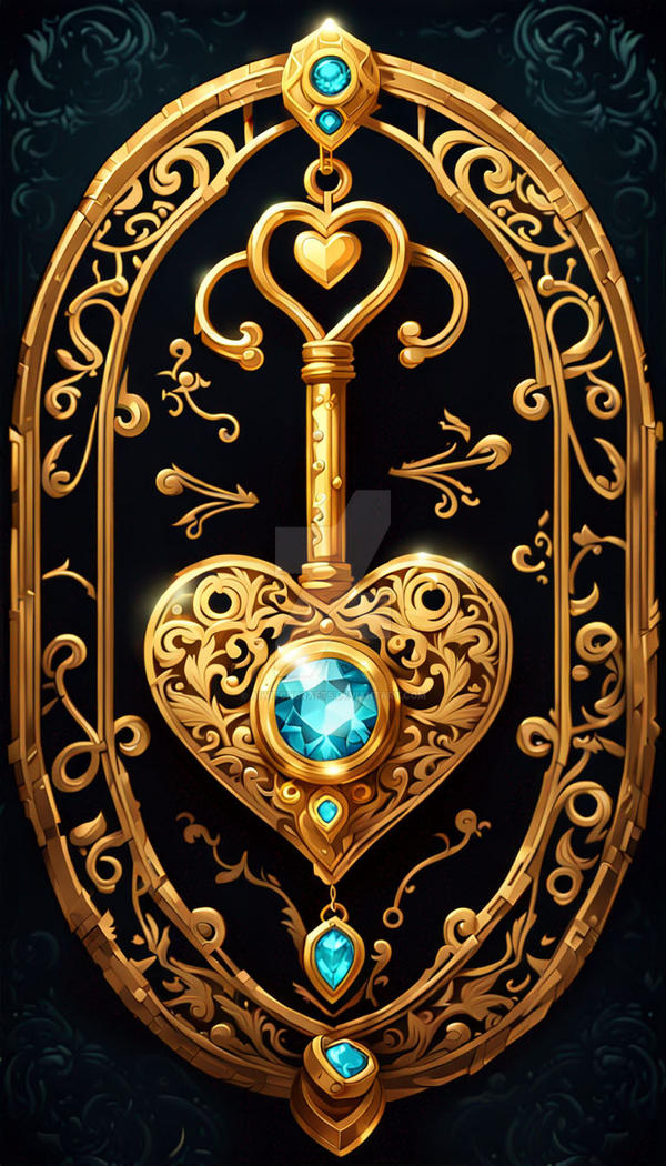 Magical Fantasy Golden Key 004 by AiWitchCrafts on DeviantArt
