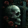 4k Skulls And Roses Premium Wallpaper (6)