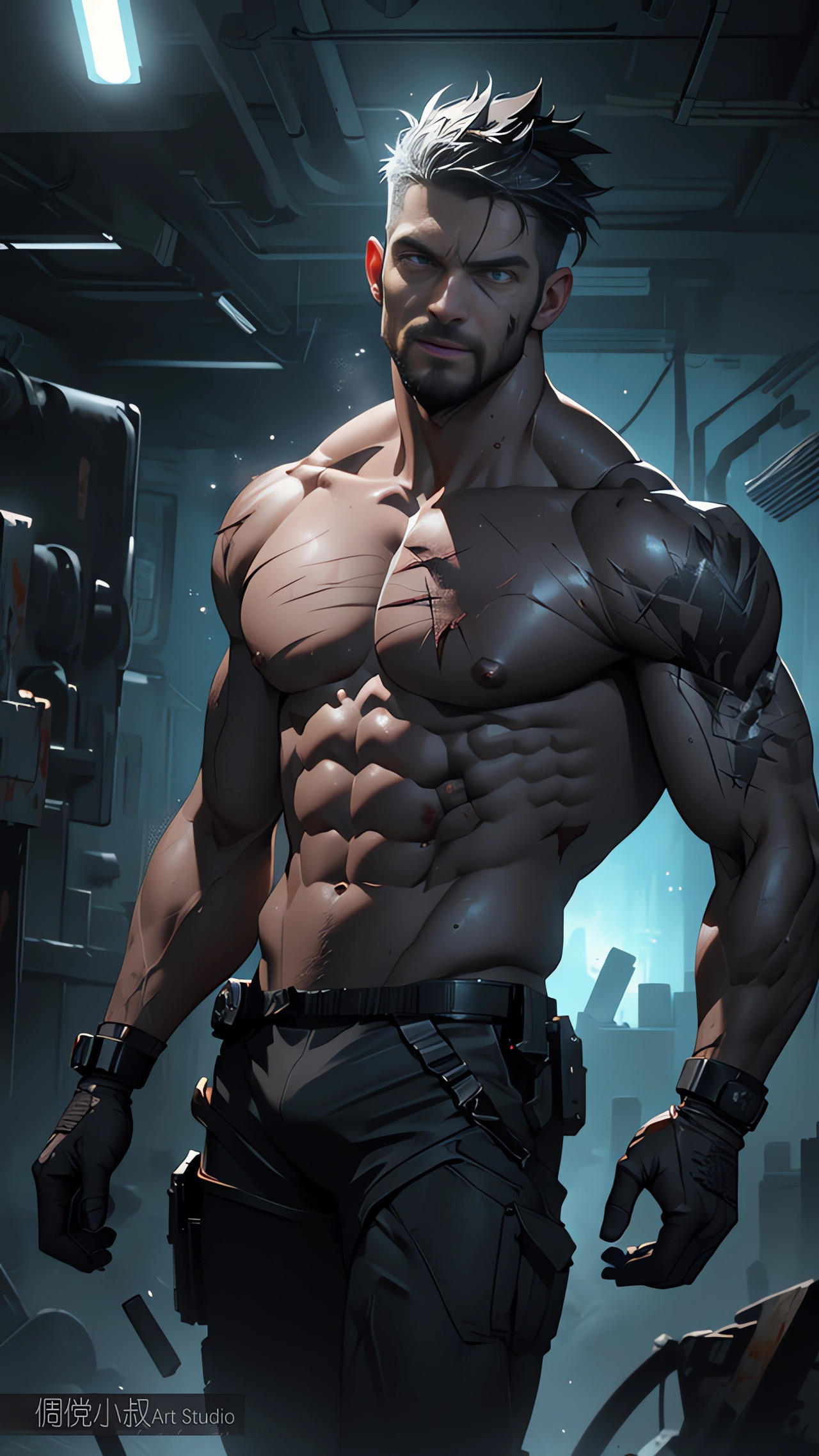 Terminator Ai Character The Terminator - AI Art by Yuliang Wu by YuliangWuArtGallery on DeviantArt