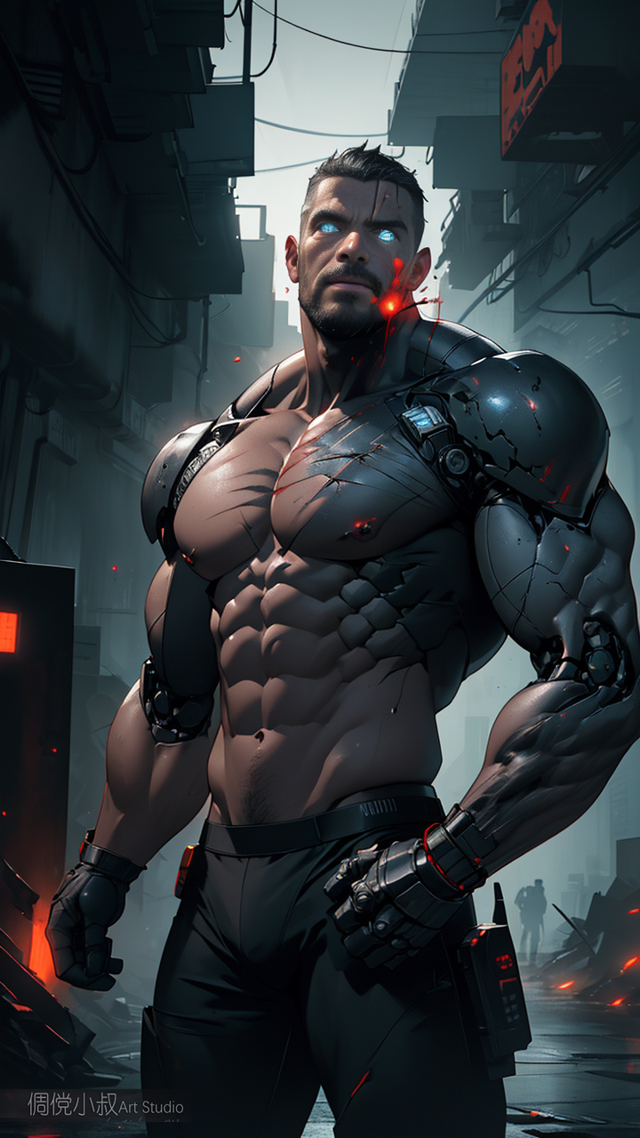 Terminator Ai Character The Terminator - AI Art by Yuliang Wu by YuliangWuArtGallery on DeviantArt