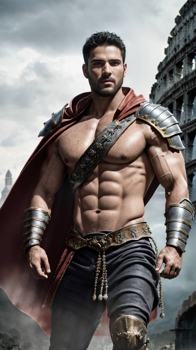 Gladiator - AI Art by Yuliang Wu by YuliangWuArtGallery on DeviantArt