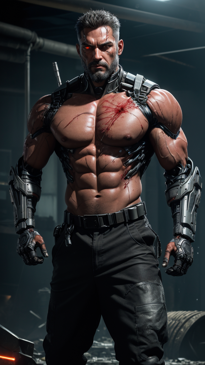 Terminator Ai Character The Terminator - AI Art by Yuliang Wu by YuliangWuArtGallery on DeviantArt