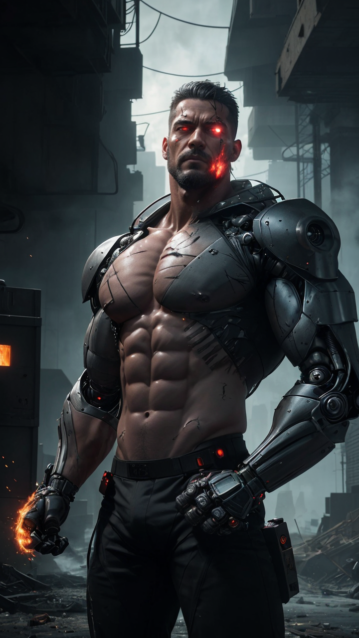 Terminator Ai Computer The Terminator - AI Art by Yuliang Wu by YuliangWuArtGallery on DeviantArt