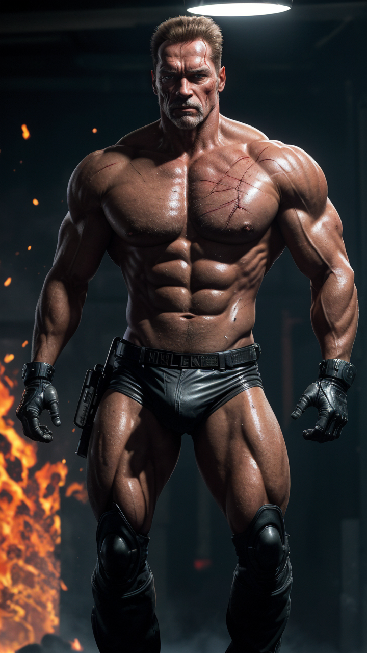 Terminator Ai Character The Terminator - AI Art by Yuliang Wu by YuliangWuArtGallery on DeviantArt