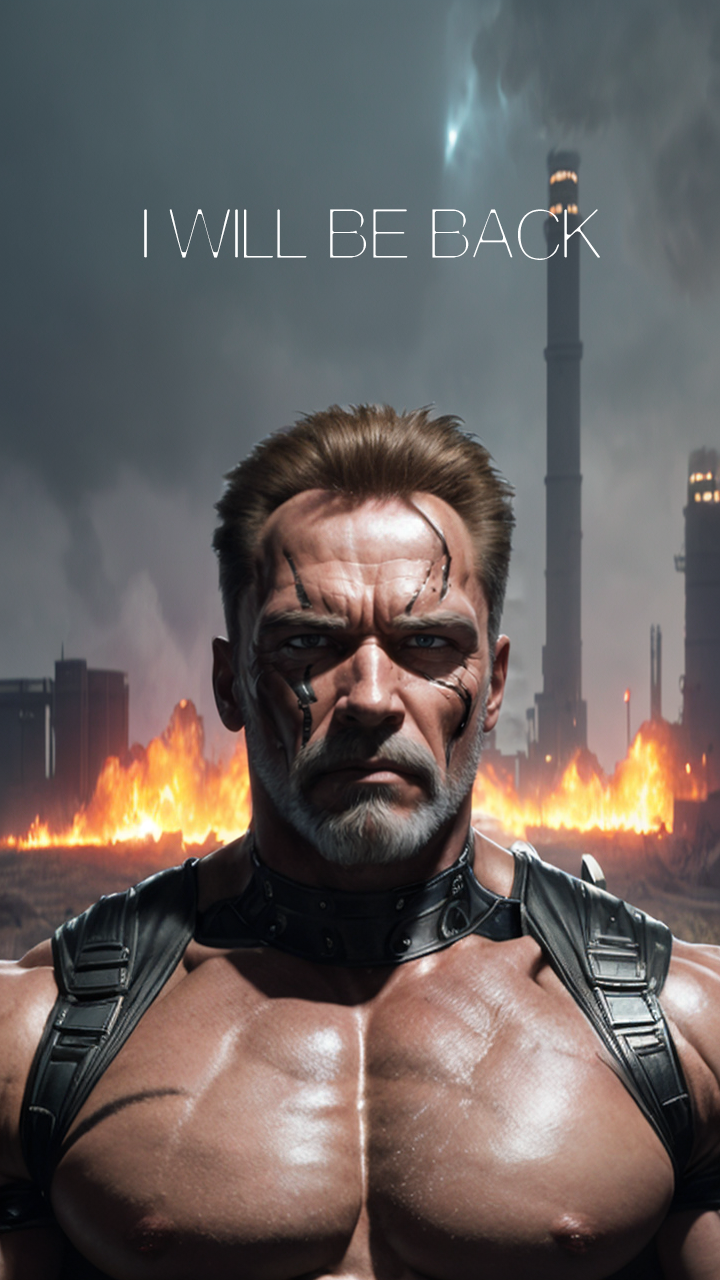 Terminator Ai Character The Terminator - AI Art by Yuliang Wu by YuliangWuArtGallery on DeviantArt