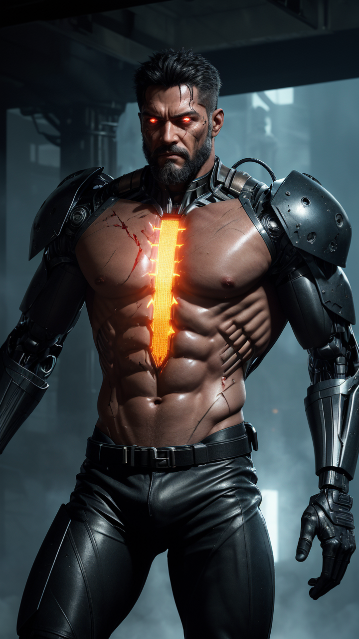 Terminator Ai Character The Terminator - AI Art by Yuliang Wu by YuliangWuArtGallery on DeviantArt