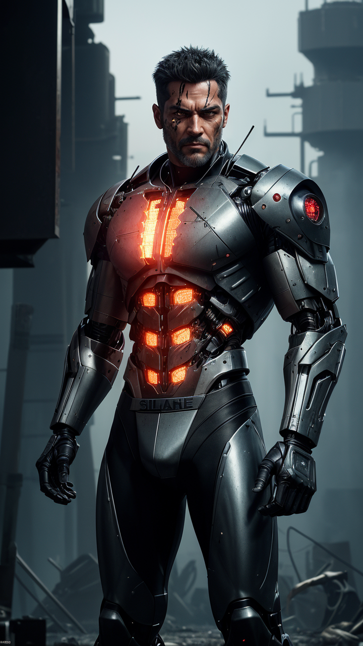 Terminator Ai Character The Terminator - AI Art by Yuliang Wu by YuliangWuArtGallery on DeviantArt