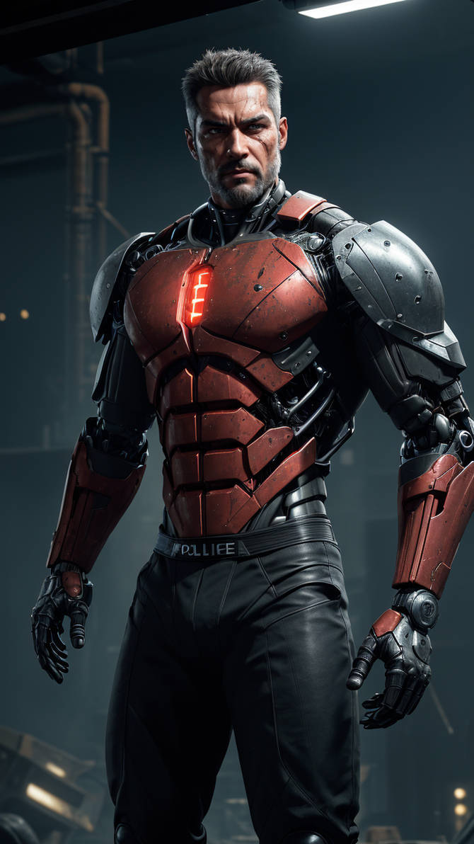 The Terminator - AI Art by Yuliang Wu by YuliangWuArtGallery on DeviantArt