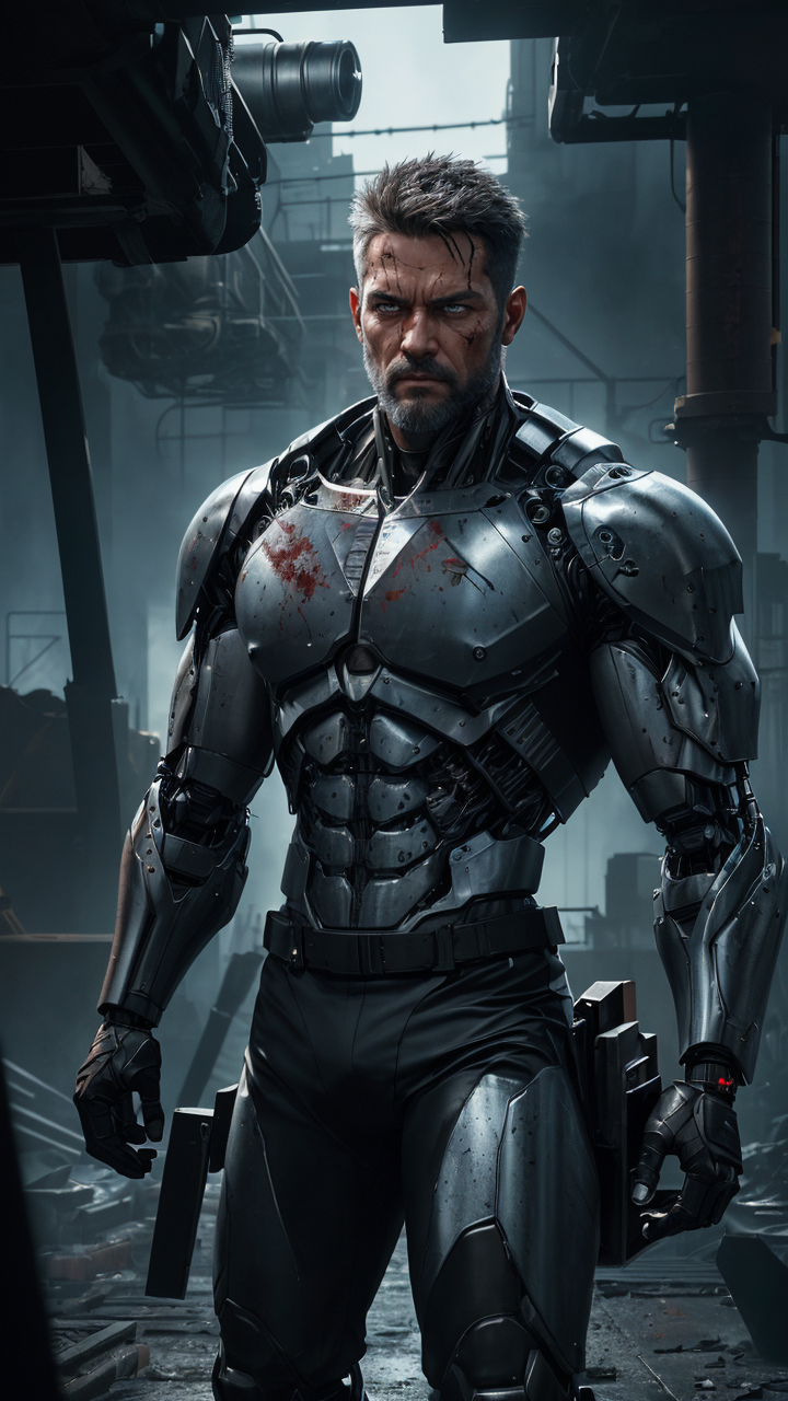 Terminator Ai Character The Terminator - AI Art by Yuliang Wu by YuliangWuArtGallery on DeviantArt