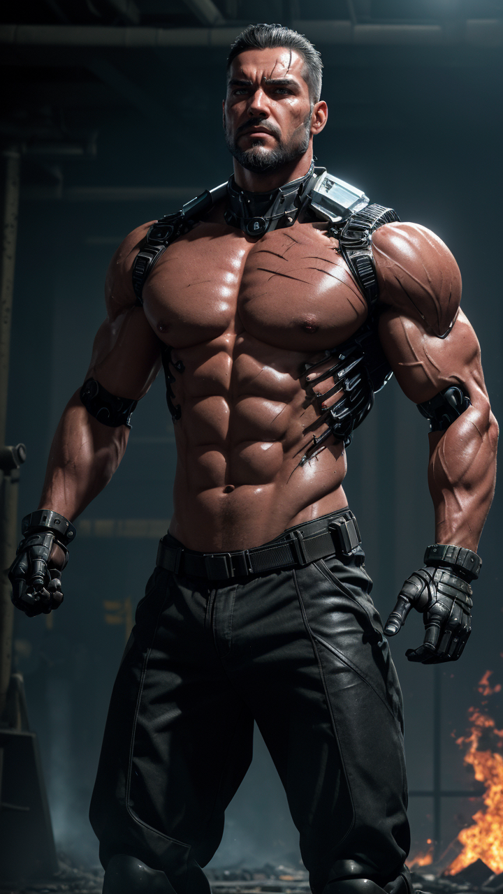 Terminator Ai Character The Terminator - AI Art by Yuliang Wu by YuliangWuArtGallery on DeviantArt