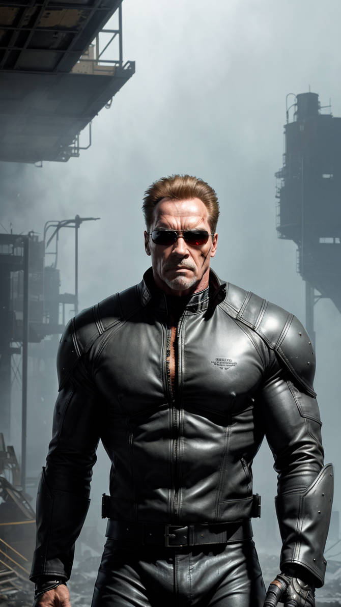 The Terminator - AI Art by Yuliang Wu by YuliangWuArtGallery on DeviantArt