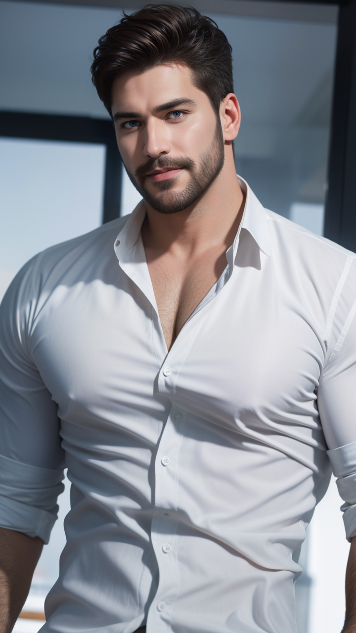 Handsome British Men - AI Art by Yuliang Wu by YuliangWuArtGallery on ...