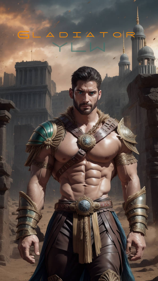 Gladiator - AI Art by Yuliang Wu by YuliangWuArtGallery on DeviantArt