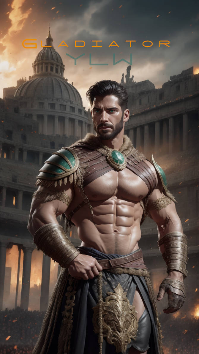 Gladiator - AI Art by Yuliang Wu by YuliangWuArtGallery on DeviantArt