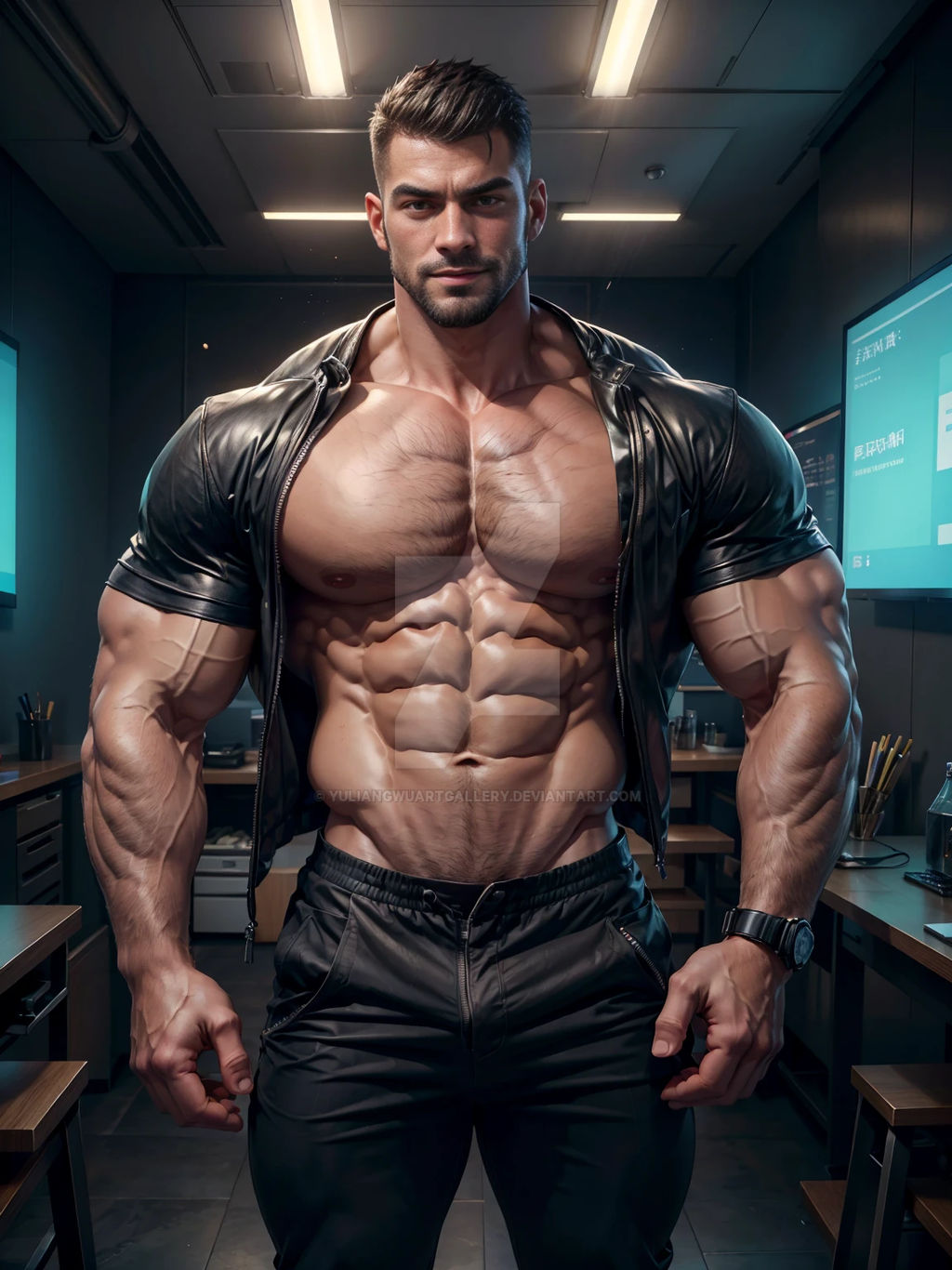 Deviantart Bodyguard Bodyguard - AI Art by Yuliang Wu by YuliangWuArtGallery on DeviantArt