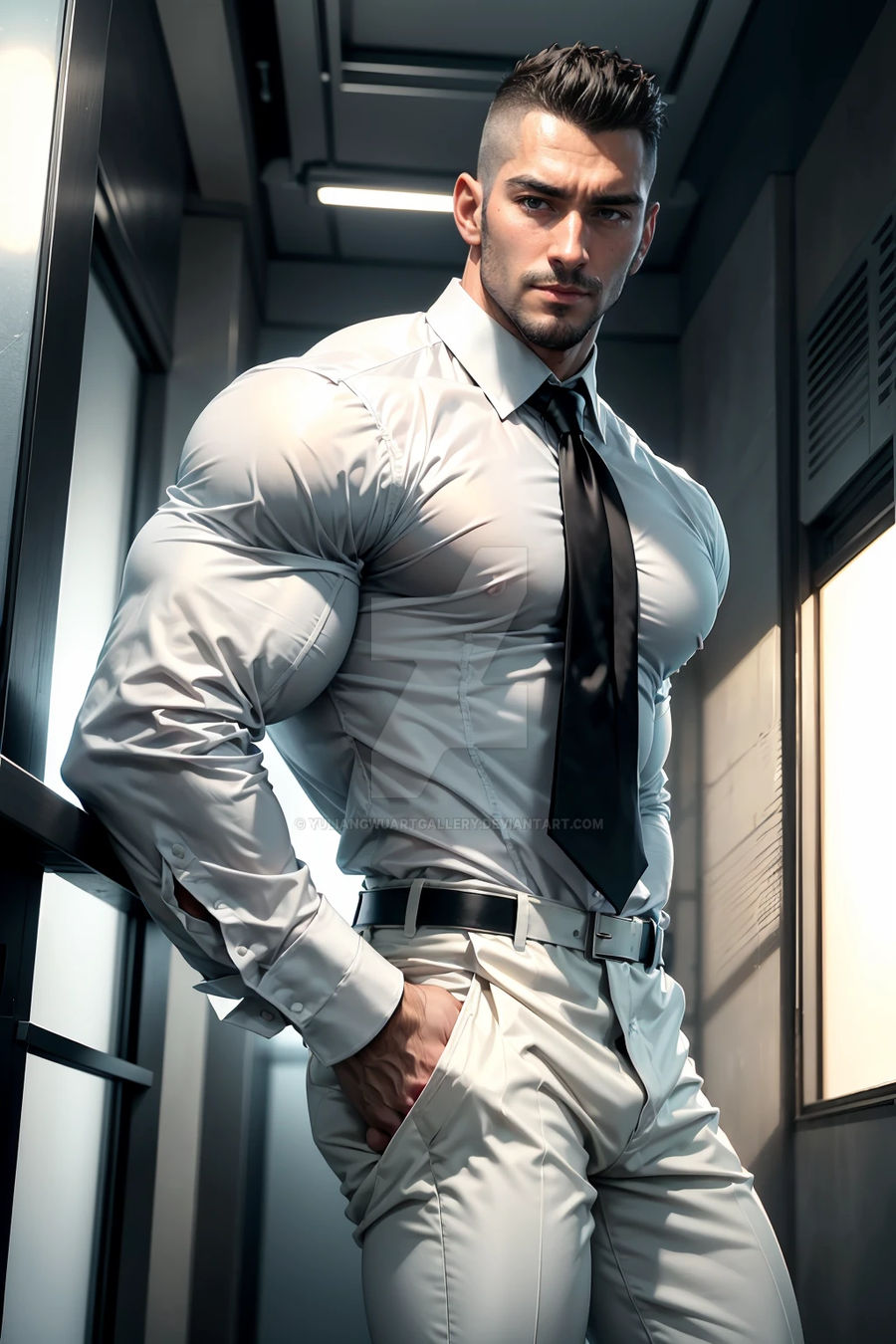 Deviantart Bodyguard Bodyguard - AI Art by Yuliang Wu by YuliangWuArtGallery on DeviantArt