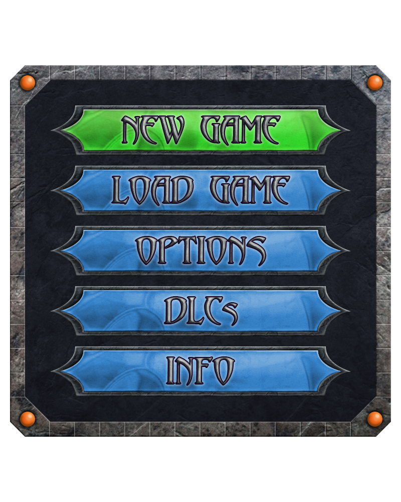Game Menu 'RPG' by NannocDesign on DeviantArt