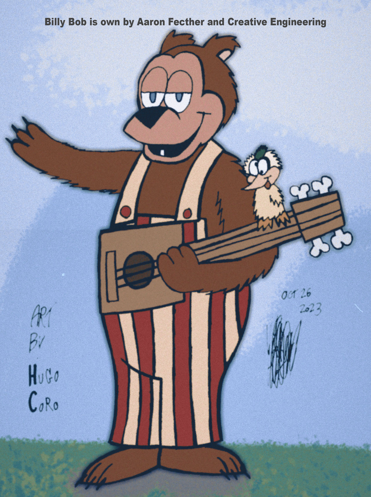 Billbert Billy Bob From Showbiz Pizza by vicsarts on DeviantArt