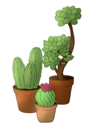 01. Cactus by EJscribble
