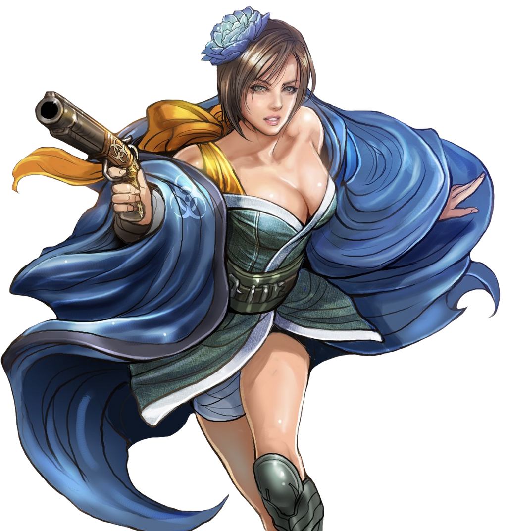 Jill Valentine-Onimusha Soul PNG