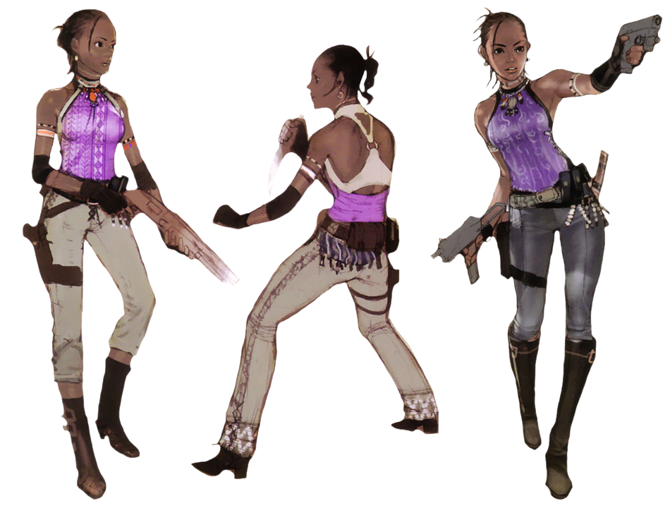 Sheva Alomar-RE5 Concepts PNG