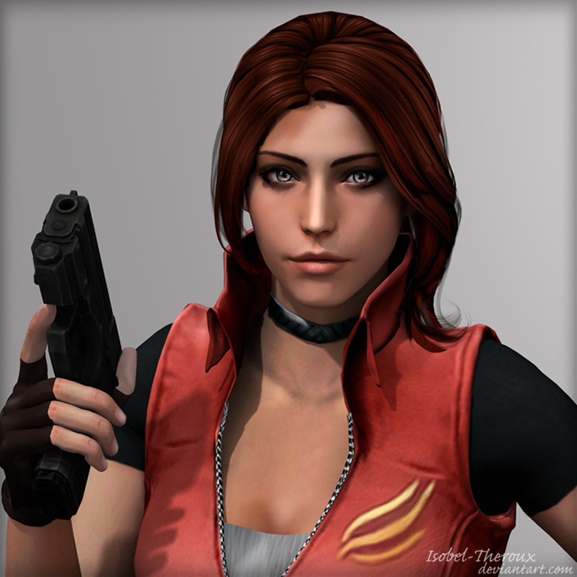 Claire Redfield Render 1