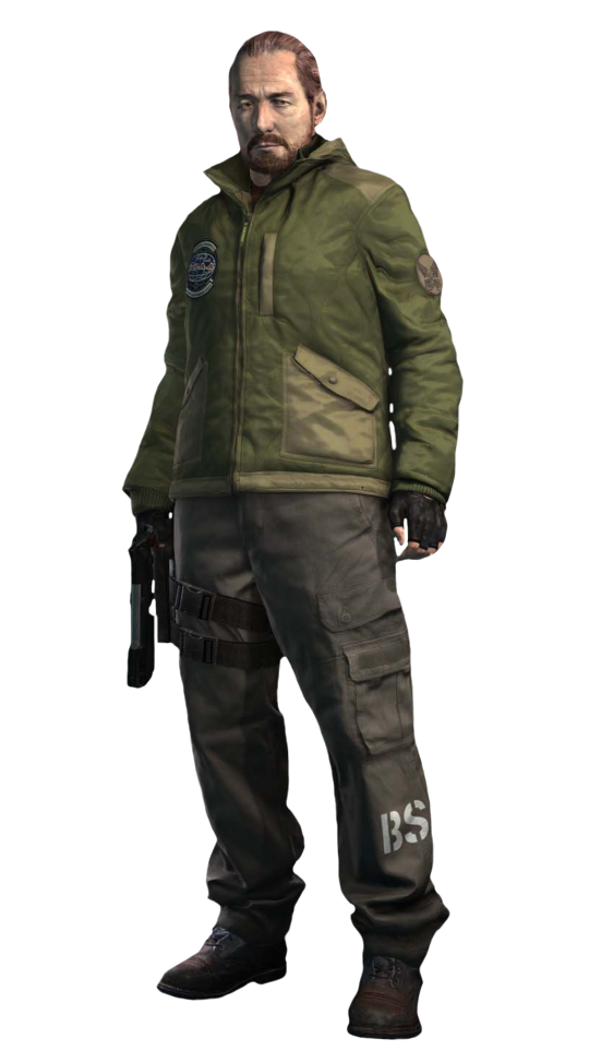 Barry Burton-RE Revelations 2 PNG 1