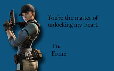 Tacky RE Valentines-Jill Valentine