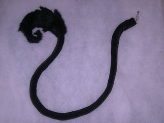 Rin Okumura Cosplay Tail (+tutorial!) by BeastSoul