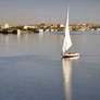 Felucca sailing Nile River