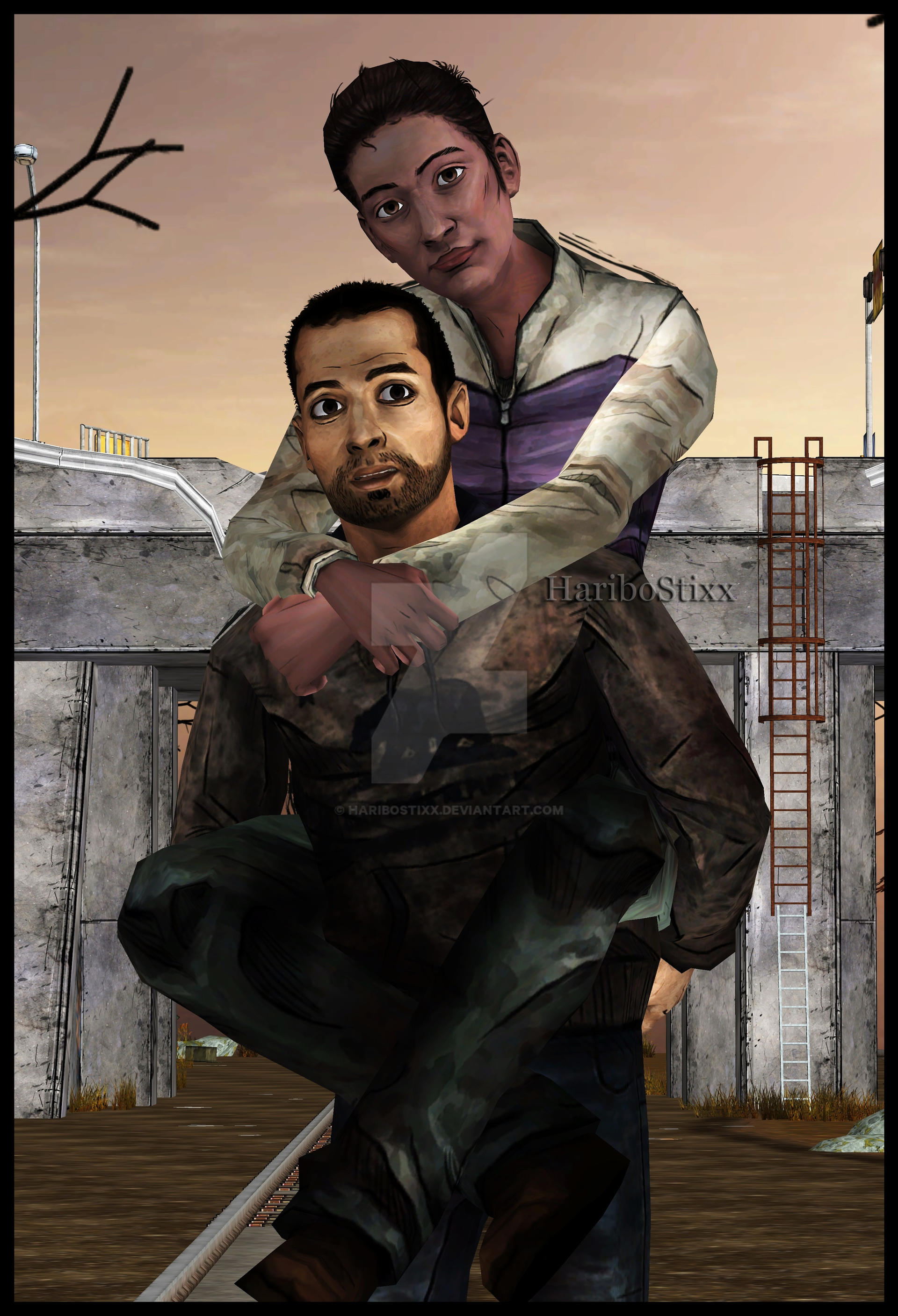 THE WALKING DEAD OMID X CHRISTA 2 by HariboStixx on DeviantArt
