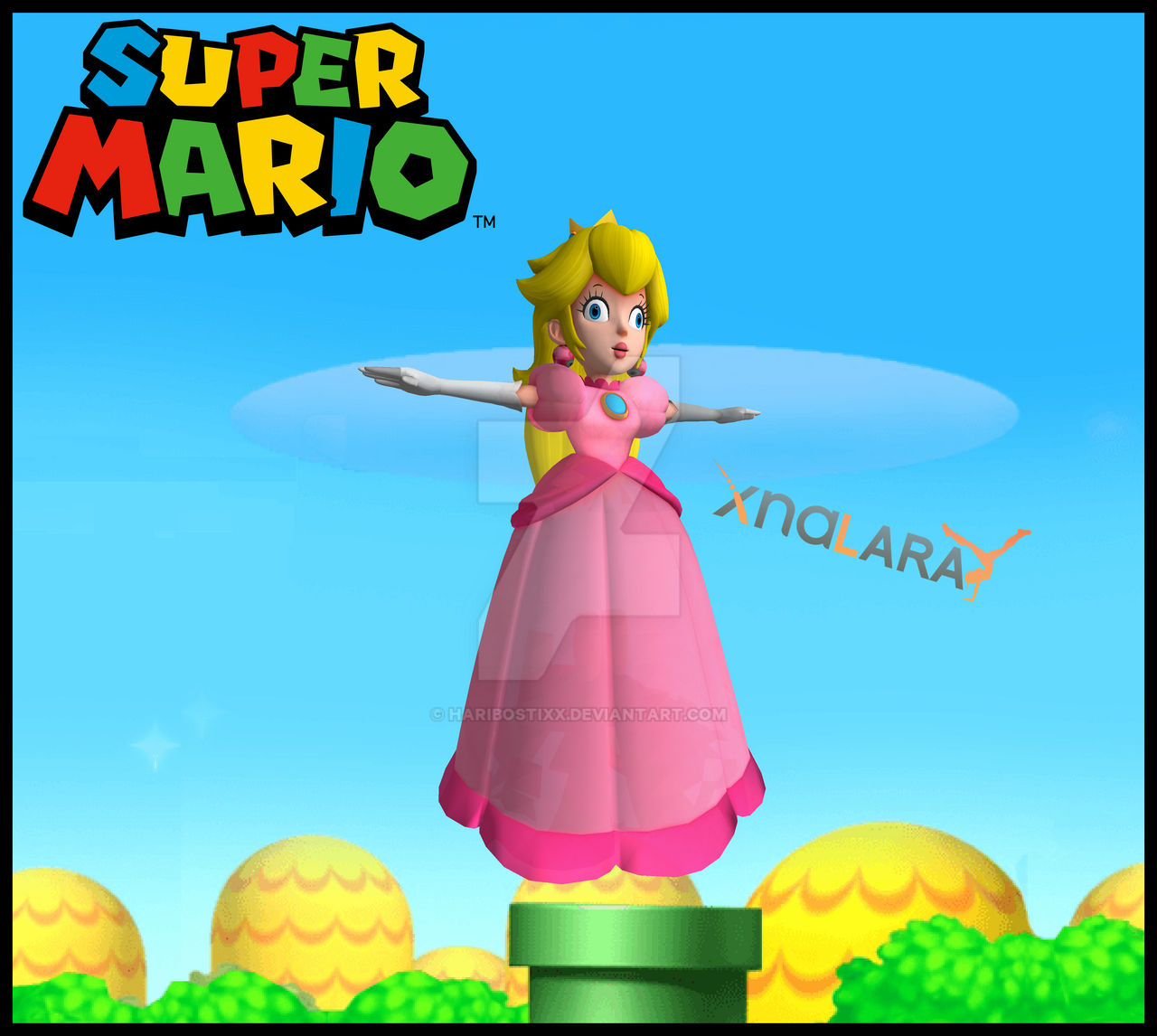 Super Mario Bros - Princess Peach by Damarisartt on DeviantArt
