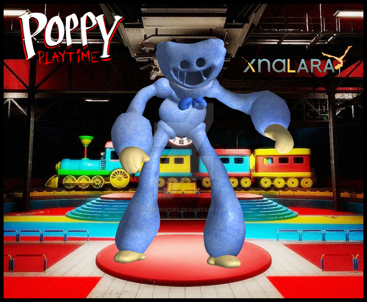 POPPY PLAYTIME - BOXY BOO [RAINBOW] -[XPS/MMD/FBX] by HariboStixx on  DeviantArt