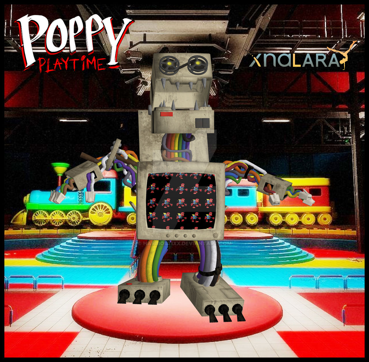 Boxy Boo [Project Playtime/ Poppy Playtime] by Glury on DeviantArt